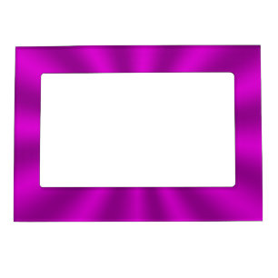 Fuchsia Starburst Magnetic Frame