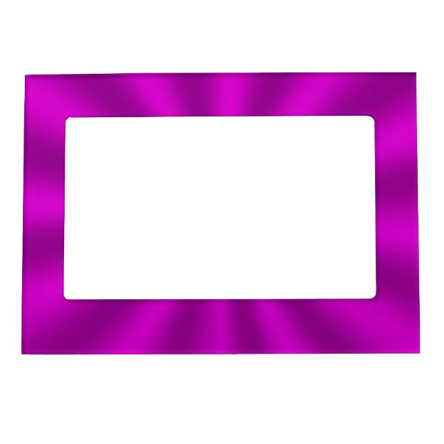 Fuchsia Starburst Magnetic Frame (Front)