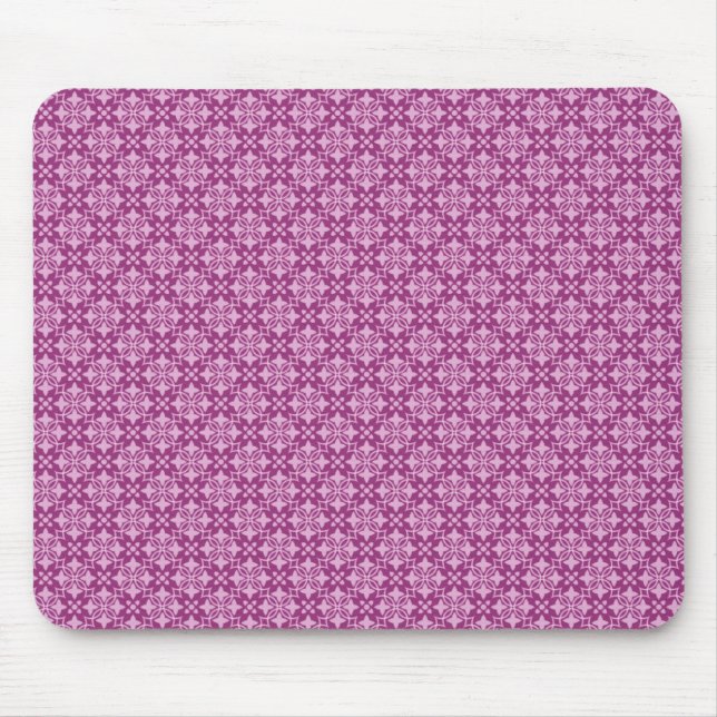 Fuchsia Stylishly Chic Mousepad (Front)