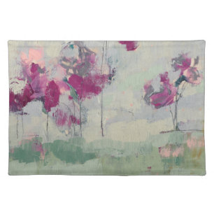 Fuchsia Treeline Cloth Placemat