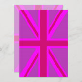 Fuchsia Union Jack (Front/Back)