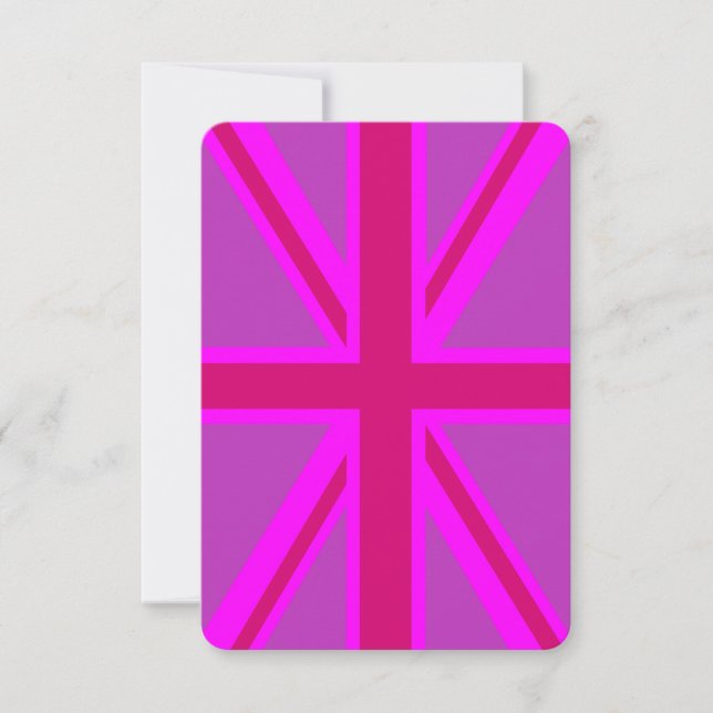 Fuchsia Union Jack (Front)
