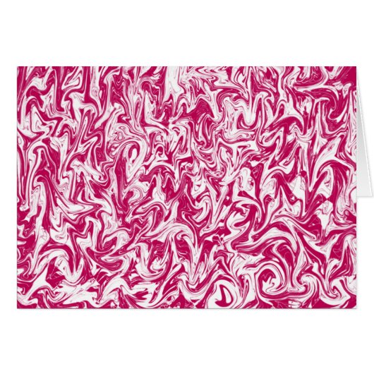 Fuchsia & White Swirl (Front Horizontal)