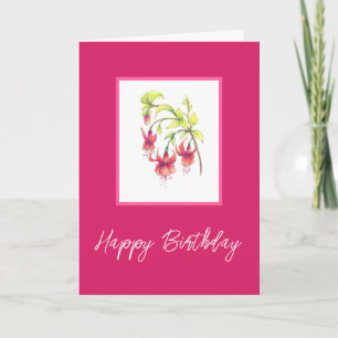 Fuchsias Card