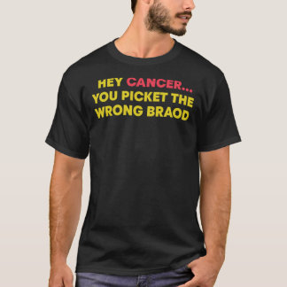 Fuck-Cancer-Tshirt-For-Breast-Cancer-Awareness- Pe T-Shirt