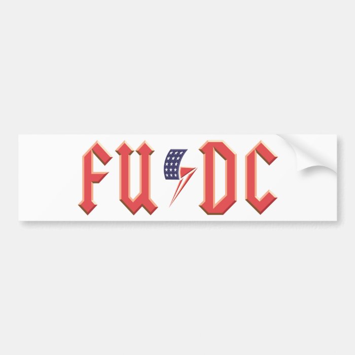 FUDC Loud and Clear Bumper Stickers