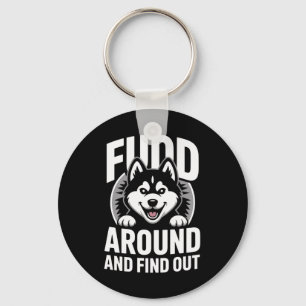 Fudd Around and Find Out Keychain