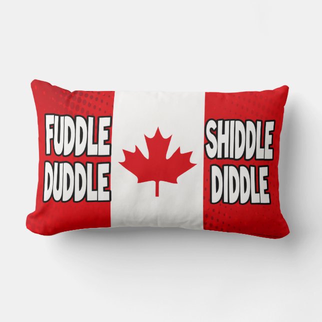 Fuddle Shiddle Lumbar Pillow (Front)