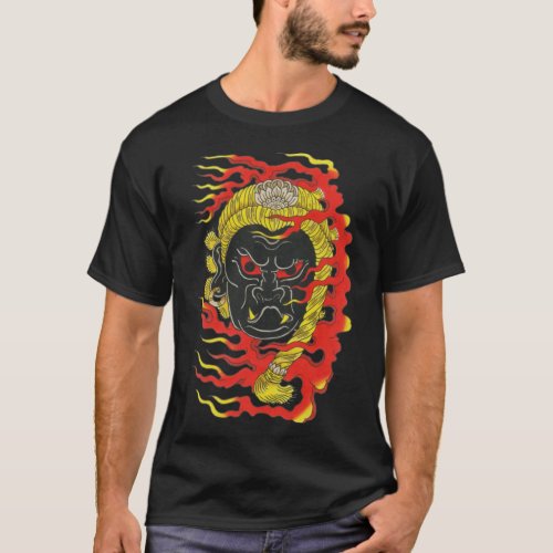 Fudo Myoo tattoo design flash    T_Shirt