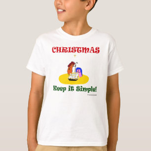"Fudsy Faces",Christmas Keep it Simple,Sweatshirt T-Shirt