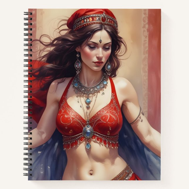 Fuego y Zafiro Notebook (Front)