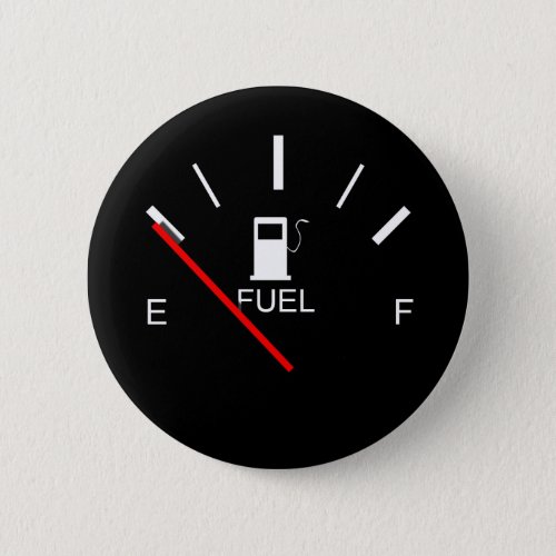 FUEL GAUGE EMPTY FULL BLACK WHITE RED TRAVEL BUTTO BUTTON