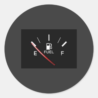 Fuel Gauge sticker