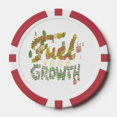 Fuel your growth  poker chips