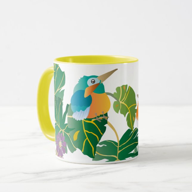 Fuel your heart of Love Coffee Mug (Front Left)