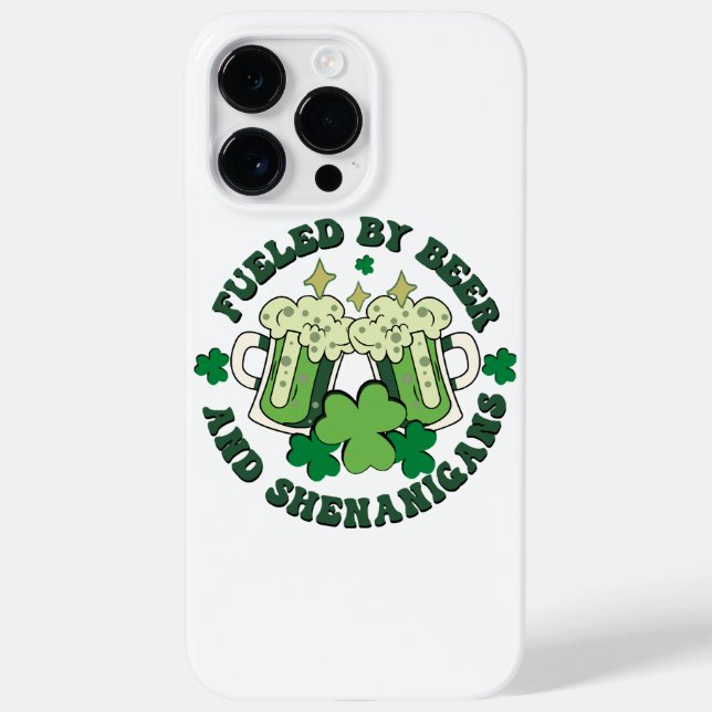 Fueled By Beer And Shenanigans Case-Mate iPhone Case (Back)