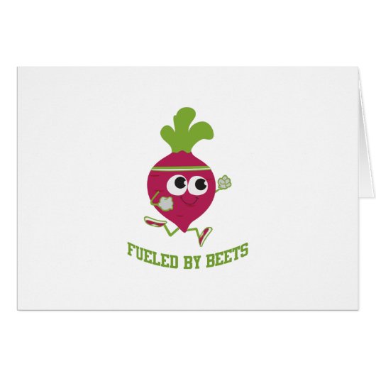 Fueled By Beets Cards (Front Horizontal)