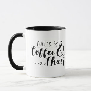 Fueled By Coffee & Chaos Mug
