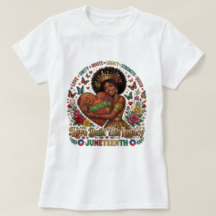 Fueled By Coffee & Freedom Juneteenth Shirt – Mela
