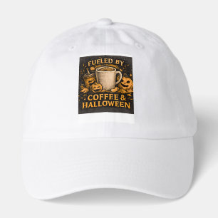 Fueled By Coffee & Halloween Autumn Hat