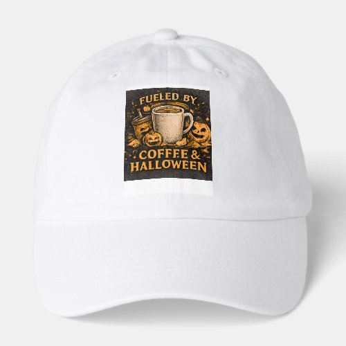 Fueled By Coffee & Halloween Autumn Hat