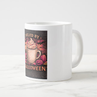 Fueled By Coffee & Halloween Funny Coffee Mug