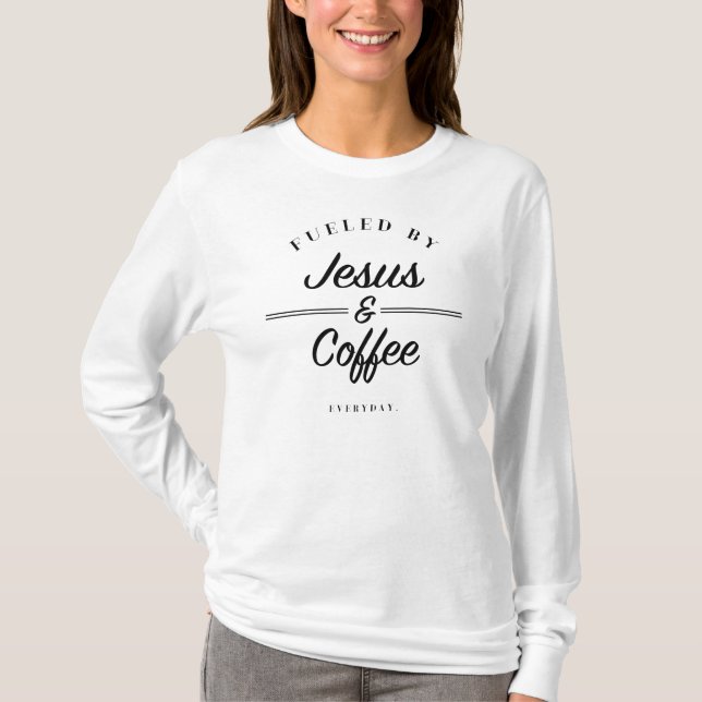 FUELED BY COFFEE & JESUS - L/S SHIRT (Front)