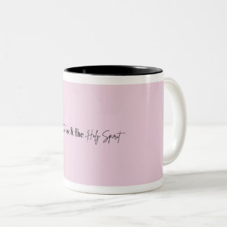 Fueled by coffee... Two-Tone coffee mug