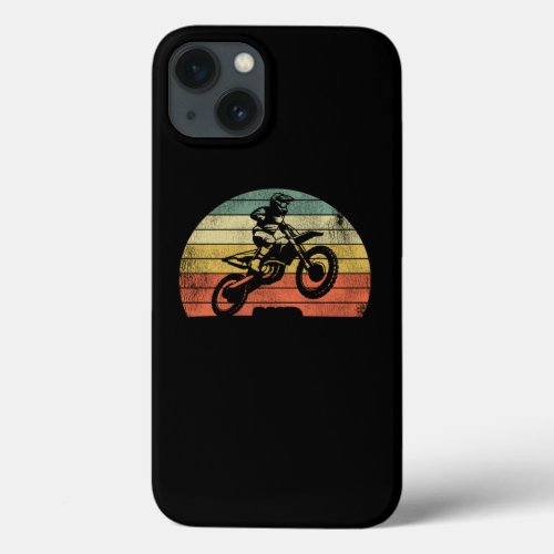 Fueled By Dirt And Braaap Dirt Bike Funny Motocros iPhone 13 Case