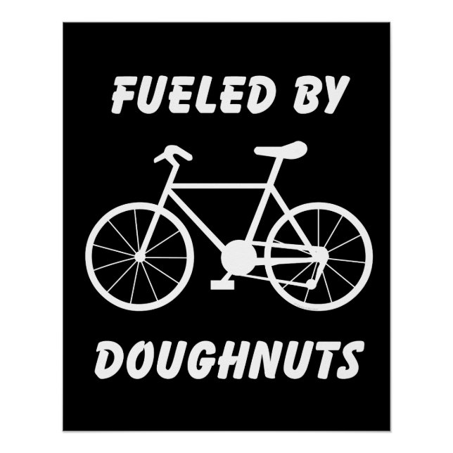 Fueled By Doughnuts Poster (Front)