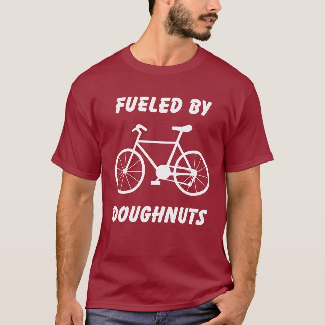 Fueled By Doughnuts T-Shirt (Front)