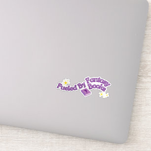Fueled By Fantasy Books Sticker