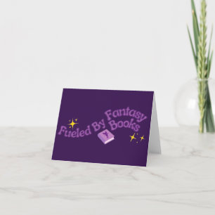 Fueled By Fantasy Books Thank You Card