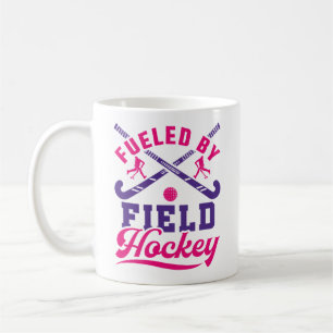 Fueled by Field Hockey Cute Player Team Coffee Mug