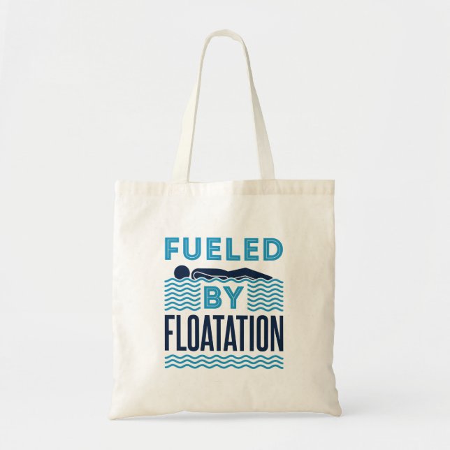 Fueled by Floatation Sensory Deprivation Therapy Tote Bag (Front)