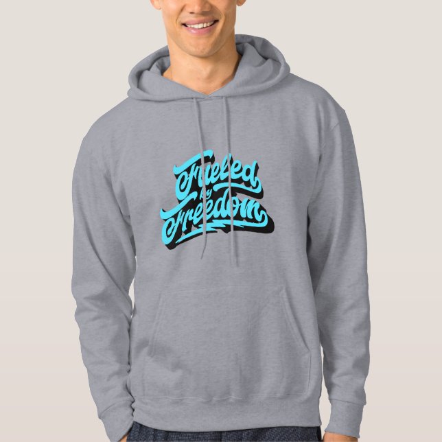 Fueled By Freedom | Casual Hoodie (Front)