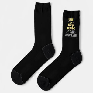 Fueled By Guys Wearing Gray Sweatpants Socks