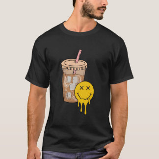 Fueled By Iced Coffee And Anxiety Tal Health Both T-Shirt