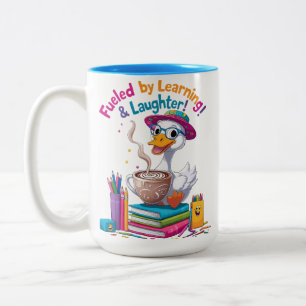 Fueled by Learning Goose Mug – Back to School Fun