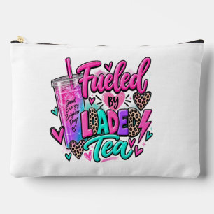 Fueled by Loaded Tea Colorful Cosmetic Bag