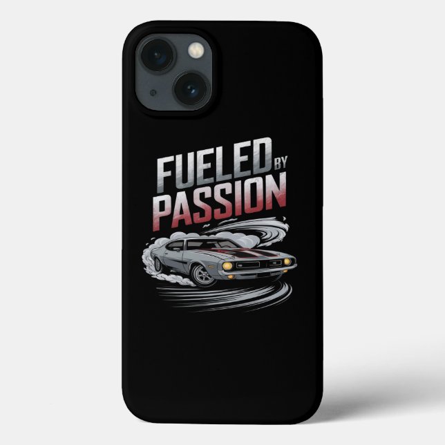 Fueled by Passion - Car Enthusiast Design Case-Mate iPhone Case (Back)