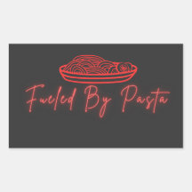 Fueled By Pasta Funny Food Lover Design