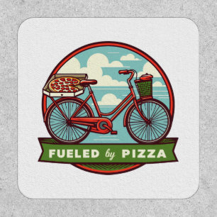 Fueled By Pizza Bike Patch