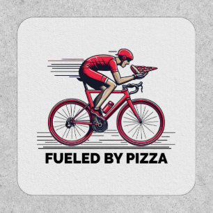 Fueled By Pizza Cyclist Patch