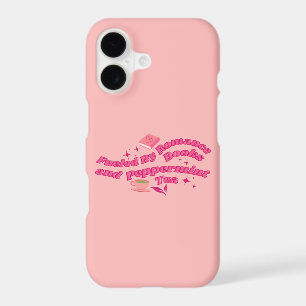 Fueled By Romance Books & Peppermint Tea iPhone 17 Case
