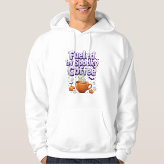 Fueled by Spooky Coffee Halloween Hoodie