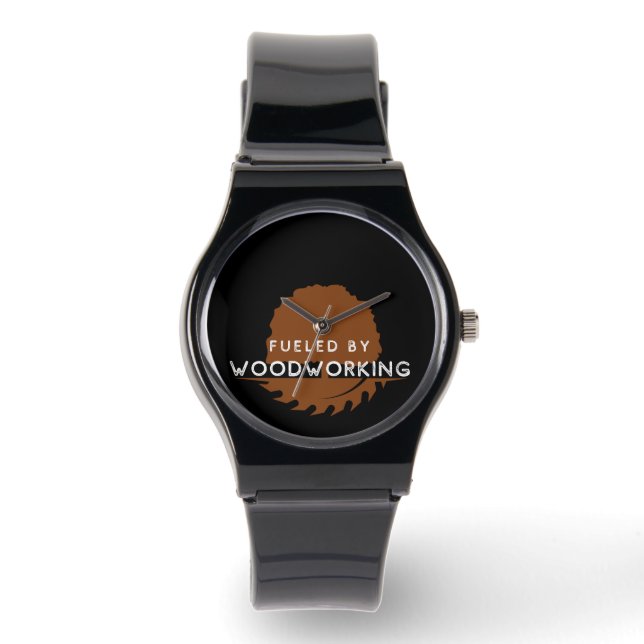 Fueled by Woodworking Watch (Front)