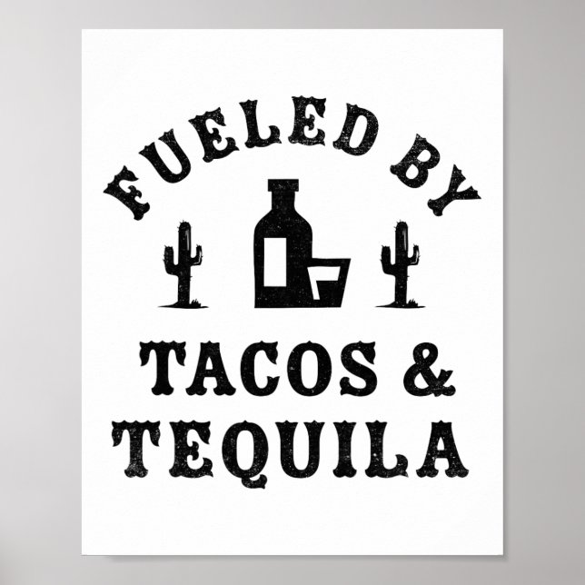 Fueled Funny Cinco De Mayo Party  Poster (Front)