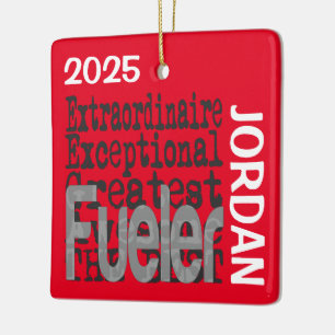 Fueler Extraordinaire CUSTOM Ceramic Ornament