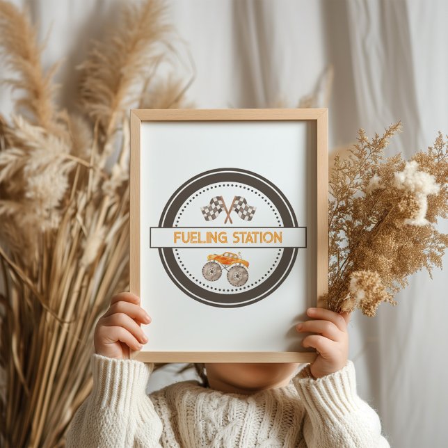 Fueling Station Birthday Sign (Creator Uploaded)